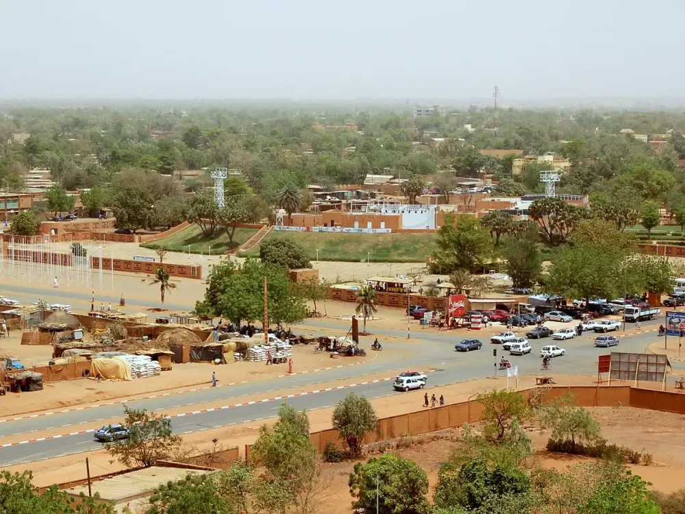 Niamey vue de la Grande Mosquée · Photo Roland Huziaker · CC BY-SA 2.0 Niamey vue de la Grande Mosquée